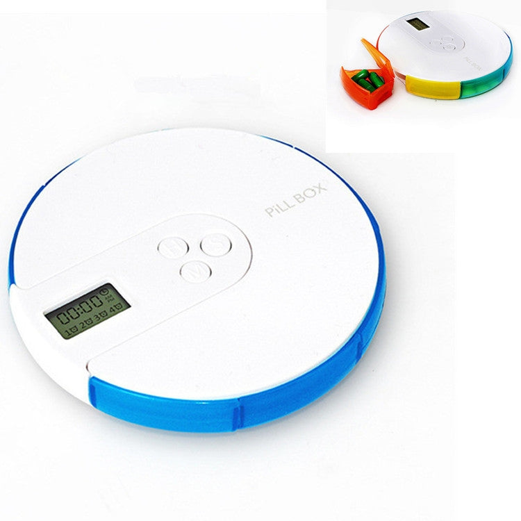 One Week Portable Timing Smart Pill Boxes Elder Reminding Electronic Medicine Box