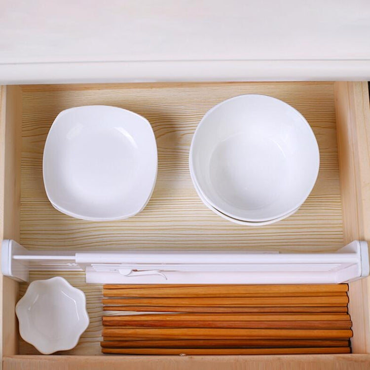 Retractable Drawer Storage Partition Board Home Wardrobe Plastic Partition Plate