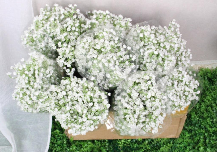 Rustic Artificial Decor Home Table Wedding Flower Plastic Gypsophila Babysbreath