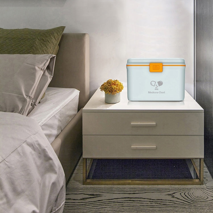 Jinlongxing 9659 Mini Household Plastic Portable Medicine Storage Box