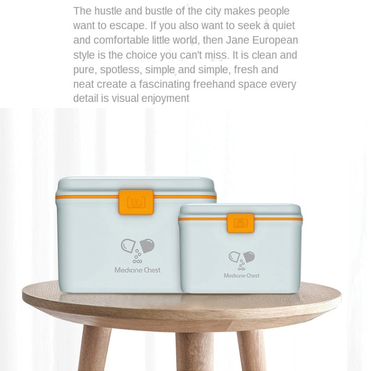 Jinlongxing 9659 Mini Household Plastic Portable Medicine Storage Box