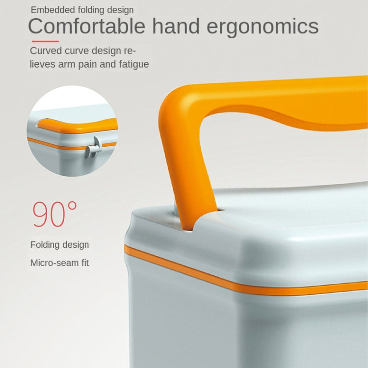 Jinlongxing 9659 Mini Household Plastic Portable Medicine Storage Box