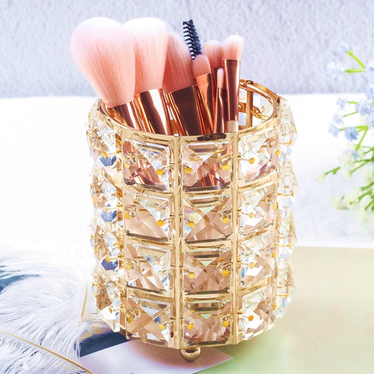 Crystal Pencil Holder Storage Tube for Cosmetic Brush