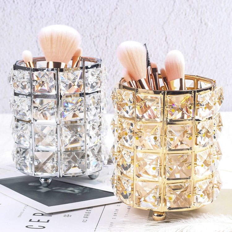 Crystal Pencil Holder Storage Tube for Cosmetic Brush