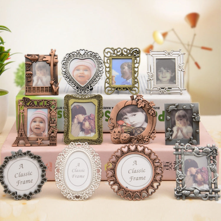 2 PCS Creative Metal Vintage Photo Frame