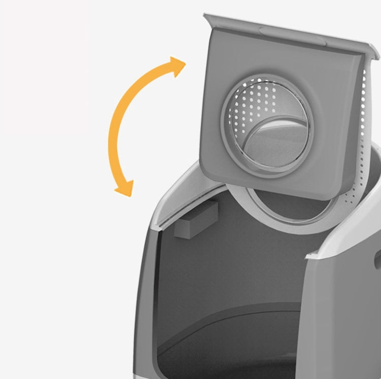 Plastic Flip Cover Fully Enclosed Deodorant Litter Box Pet Potty