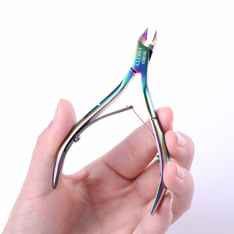 Nail Cuticle Nipper Cutter Rainbow Clipper Scissor Dead Skin Remover Trimming Manicure Nail Art Tool