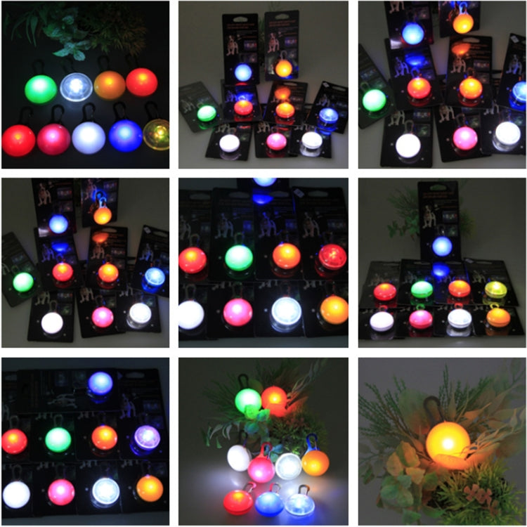 LED Flashlight Dog Cat Collar Glowing Pendant Luminous Bright Decoration Collars