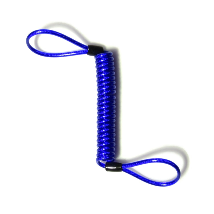 Alarm Disc Lock Security Anti Thief Motorbike Wheel Disc Brake Spring Cable