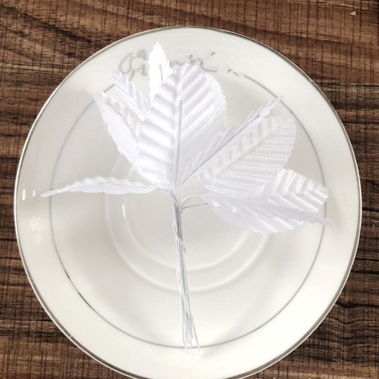 200 PCS / Pack DIY Wreath Simulation  Leaves Home Decoration Supplies