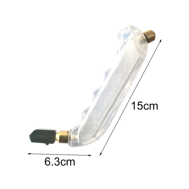 Professional Oil-filled Tungsten Carbide Bottle Glass Cutting Machine, Random Color Delivery