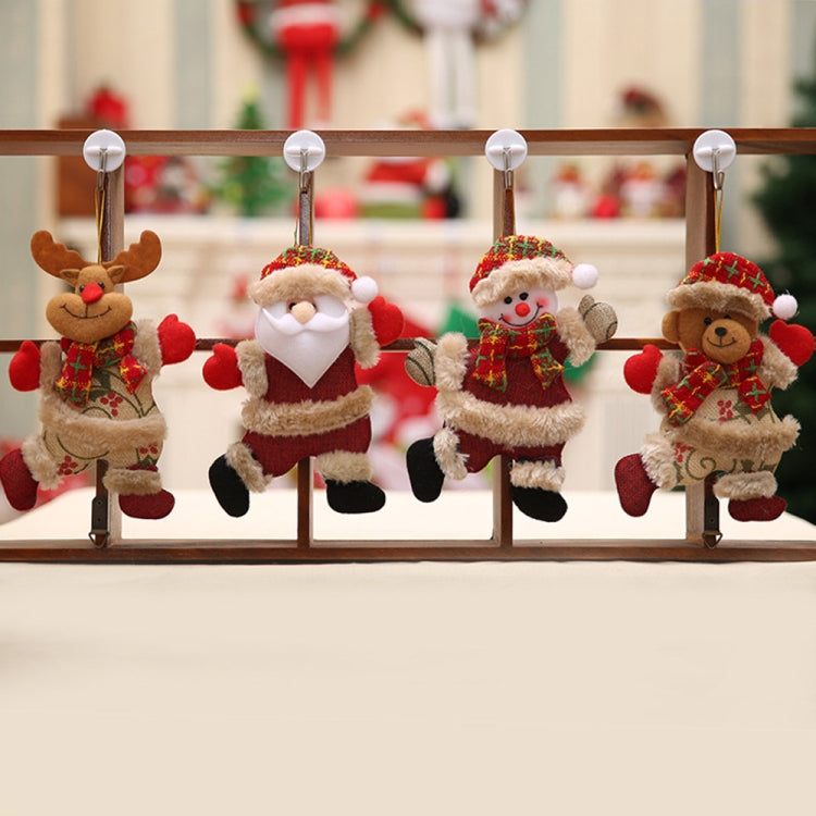 Christmas Ornaments Gift Santa Claus Snowman Dancing Pendant Tree Toy Doll Hang Decorations