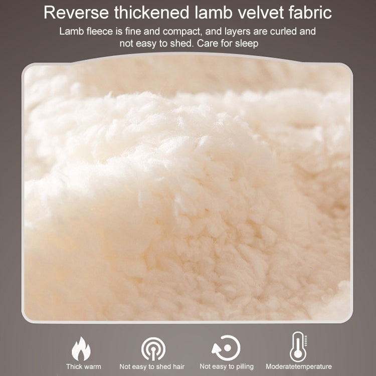 Winter Sofa Blanket Double Thick Cashmere Coral Fleece Ofice Nap Blanket