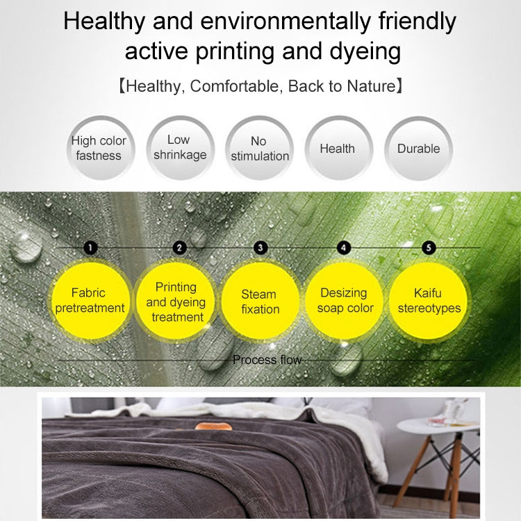 Winter Sofa Blanket Double Thick Cashmere Coral Fleece Ofice Nap Blanket