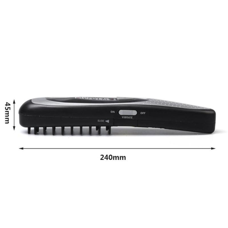 Electric Laser Hair Growth Comb Hair Brush LED Hair Loss Stop Regrow Therapy Comb Infrared Massager