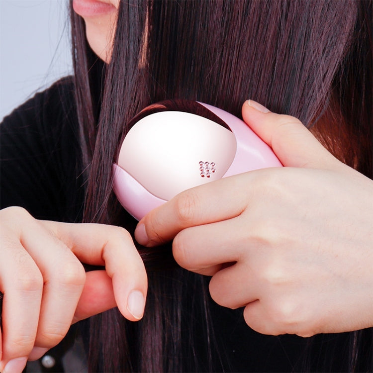 Portable Electric Hair Ionic Brush Hair Straightener Brush Negative Ion Comb Anti-static Massage Mini Straight Hair comb