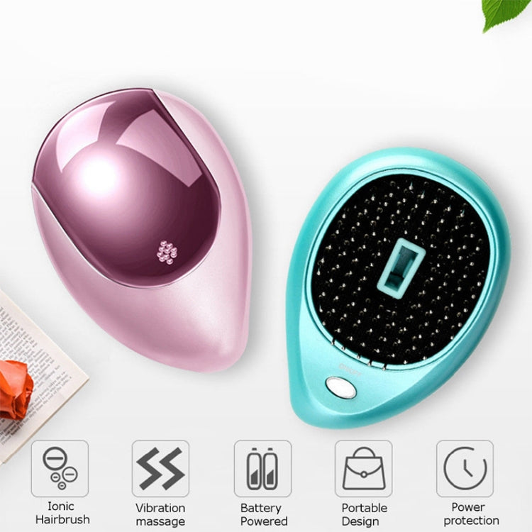 Portable Electric Hair Ionic Brush Hair Straightener Brush Negative Ion Comb Anti-static Massage Mini Straight Hair comb