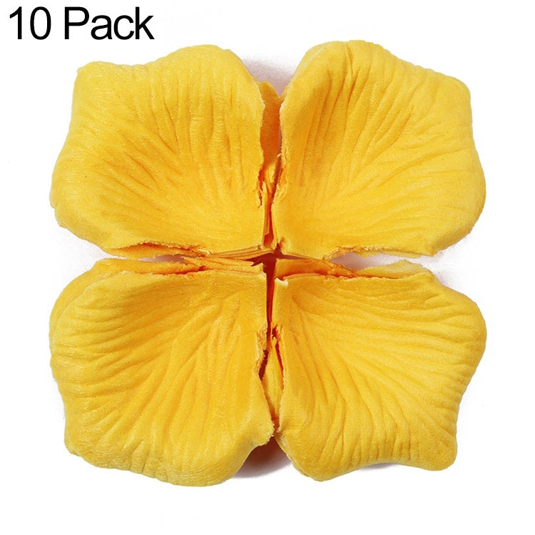 1000pcs / Pack Artificial Wedding Rose Petals Flowers Wedding Decorations
