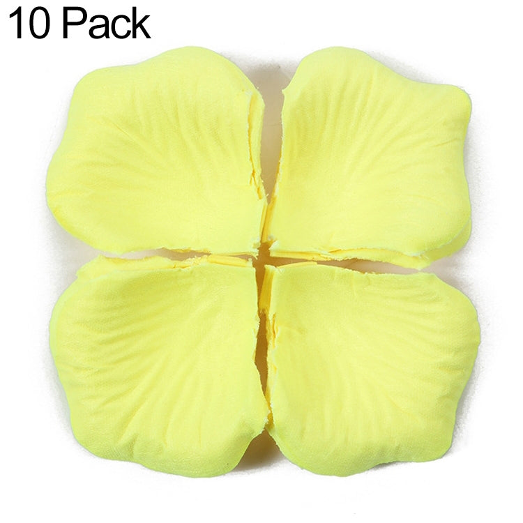 1000pcs / Pack Artificial Wedding Rose Petals Flowers Wedding Decorations