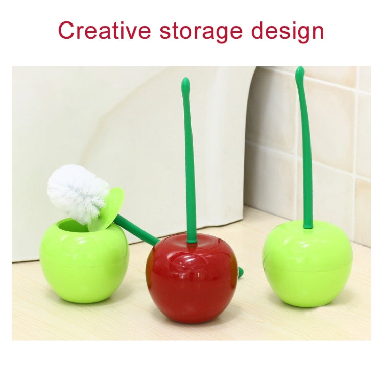 Cherry Shaped Toilet Brush Bathroom Creative Lovely Lavatory Brush Toilet Cleaning Kit