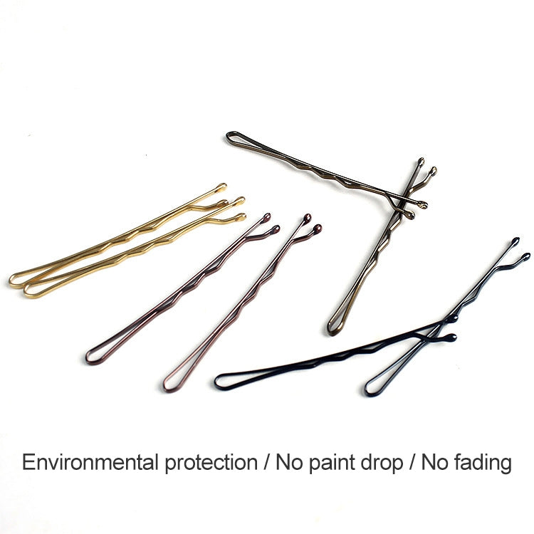 3 PCS Female Black Gold Barrettes Hair Clips Headbands Hair Accessories