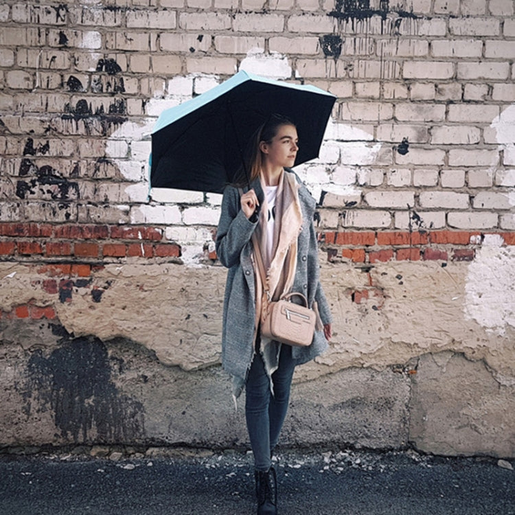 Mini Portable Umbrella Rain Women Windproof Durable 5 Folding Sun Umbrellas