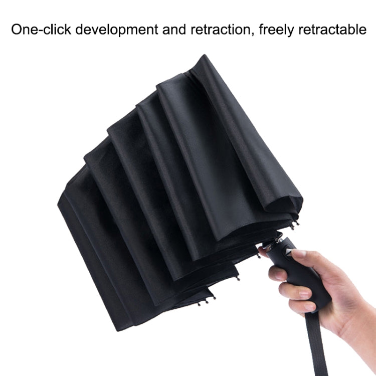 Two-Color Three-Fold Wind-Proof Sunscreen Umbrella