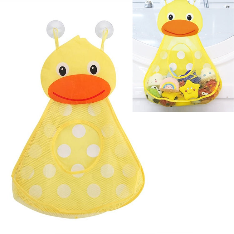Baby Shower Bath Toys Storage Mesh Bag with Strong Suction Cups