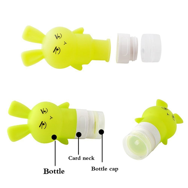 Multi-purpose Outdoor Travel Portable Bottle Squeeze Bottle Silicone Little Empty Bottle