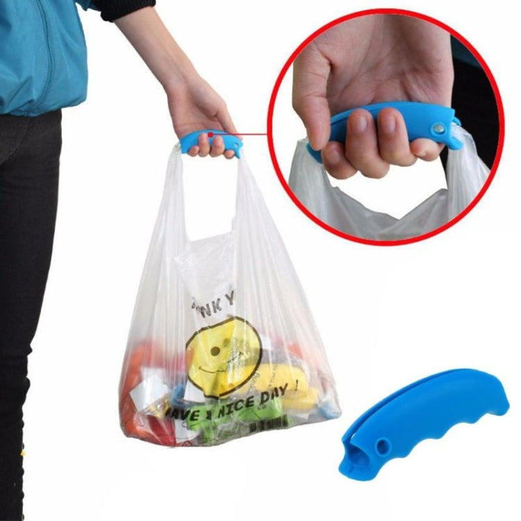 2 PCS Creative Silicone Food Picker Portable Anti-cutting Hand Labor-saving Shopping Bag Lifter