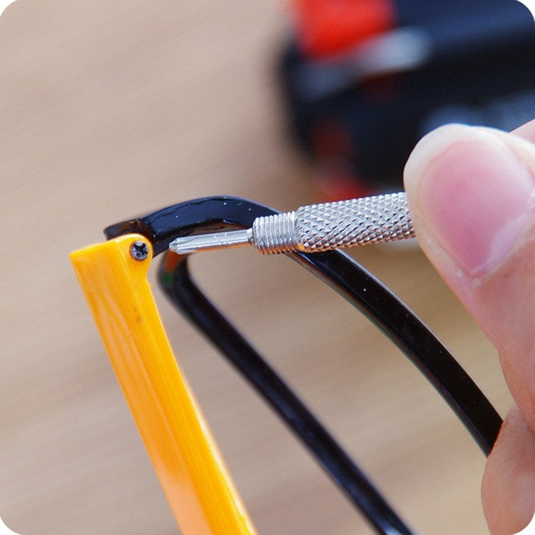 8 In1 Multi-function Hand Screwdriver With LED Light