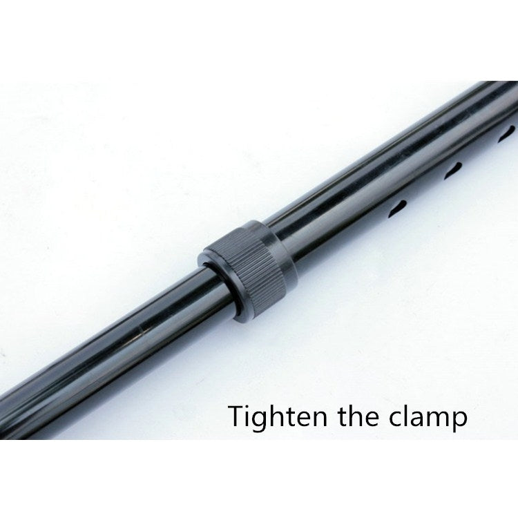 Ten-speed Adjustable Cane With Light And Radio Alarm For The Elderly