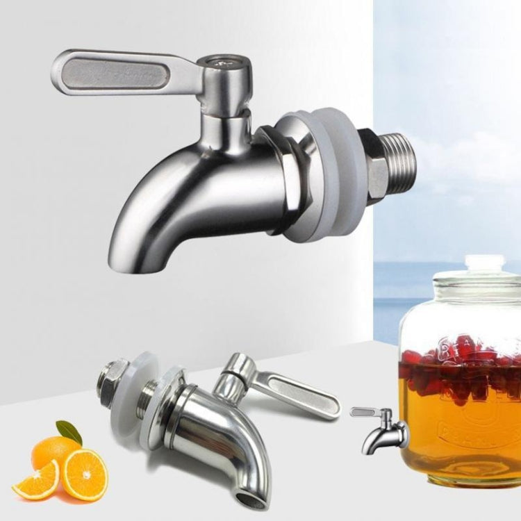 Drink Dispenser Beverage Wine Barrel Tap Spigot Stainless Steel Coffee Juice Faucet