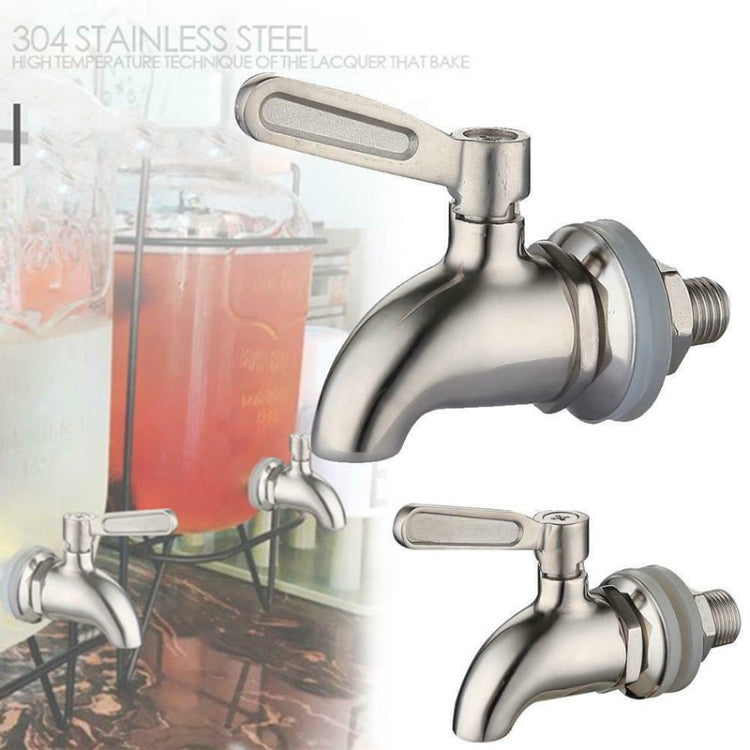 Drink Dispenser Beverage Wine Barrel Tap Spigot Stainless Steel Coffee Juice Faucet