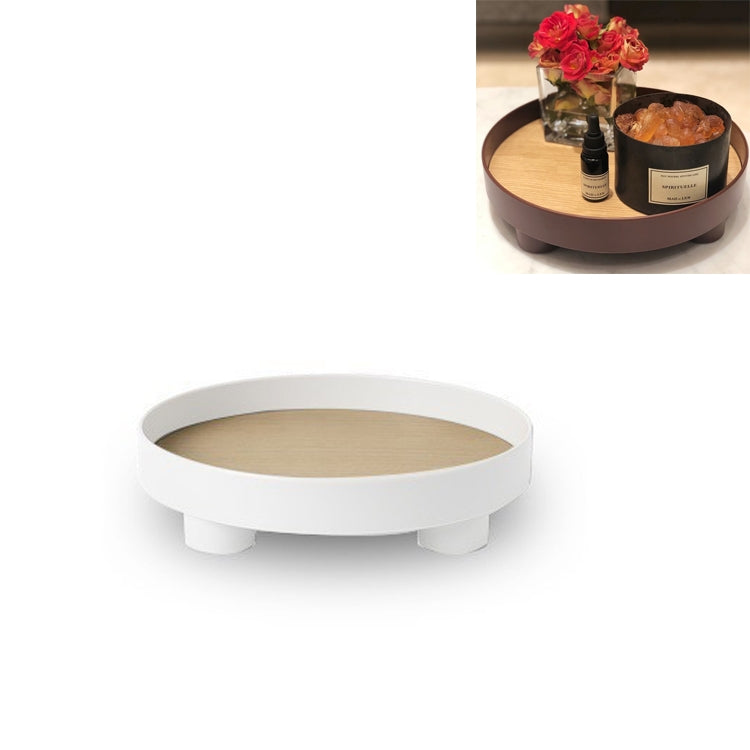 Multifunctional Storage Fruit Tay Cup Perfume Debris Desktop Decoration Plate Tray