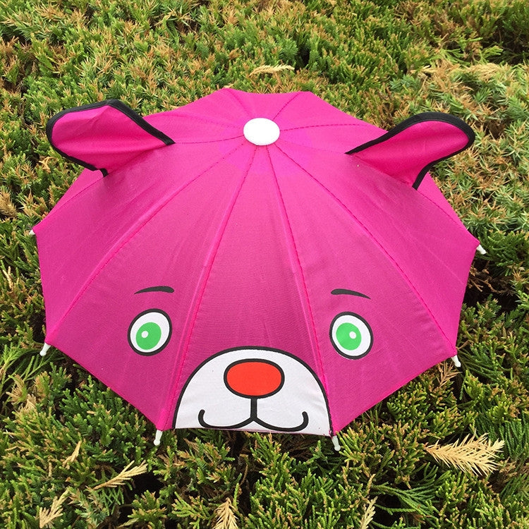 Cute Cartoon Children Umbrella Creative Long Handle Animal Umbrella