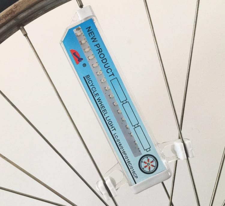 Bike Cycling Bicycle Tire Valve 32 Led Flash Spoke Wheel Light