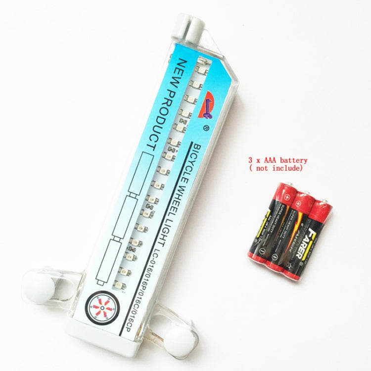 Bike Cycling Bicycle Tire Valve 32 Led Flash Spoke Wheel Light