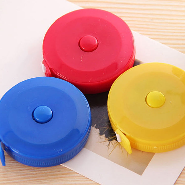 4 PCS 1.5m Cute Plastic Mini Automatic Retractable Tape Measure