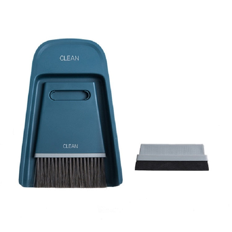 Mini Broom and Dustpan Combination Set Household Soft Fur Small Broom Desktop Cleaning Brush Wiper