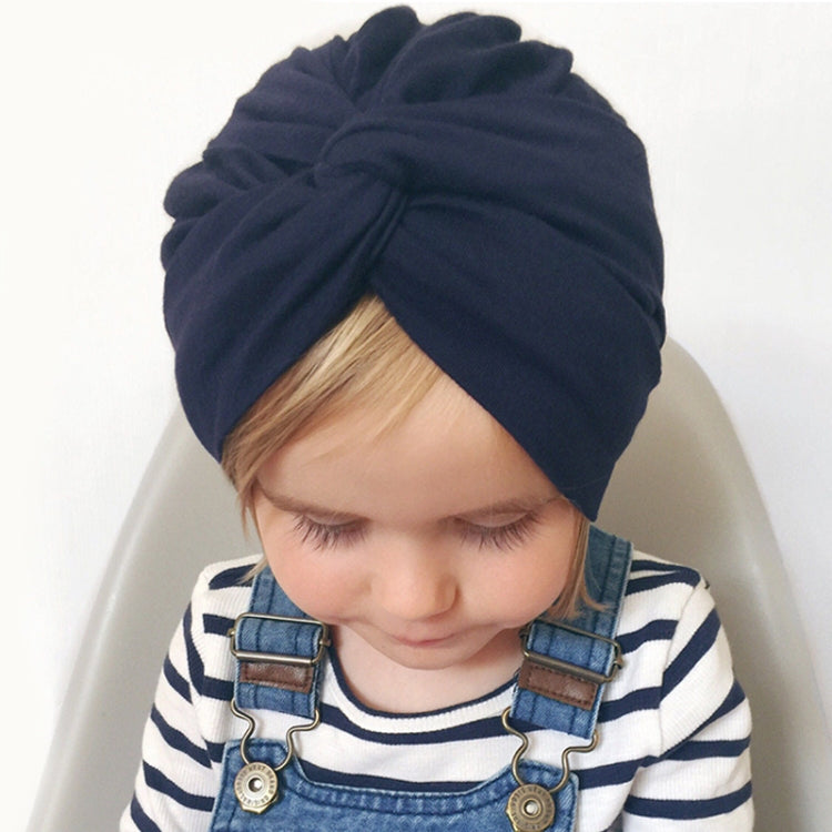Baby Hat Cotton Soft Turban Knot Summer Bohemian Kids Girls Newborn Cap