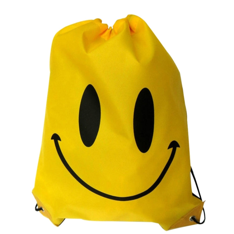 Smiling Shoulder Bag With Drawstring Waterproof Pack