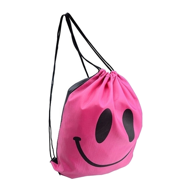 Smiling Shoulder Bag With Drawstring Waterproof Pack