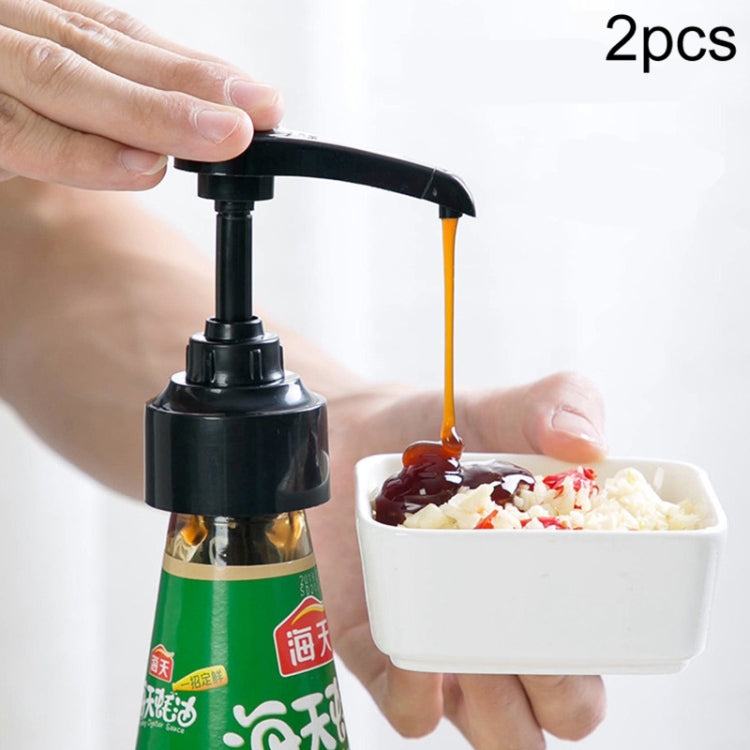 2pcs Household Fuel Consumption Quantitative Bottle Press Type Nozzle Pump Head
