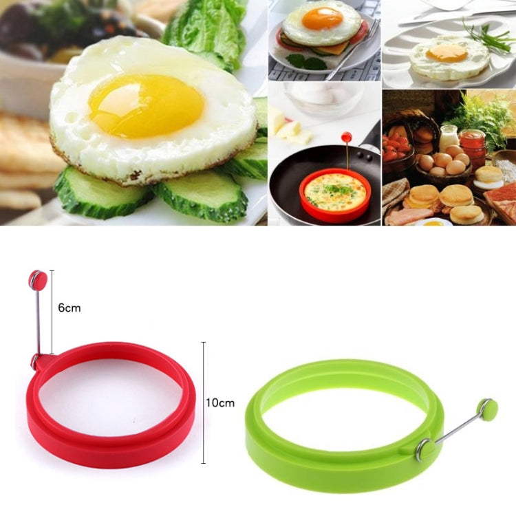 DIY Breakfast Round Silicone Egg Ring Fried Egg Mould Pancake Ring Non-stick Kitchen Cooking Mould