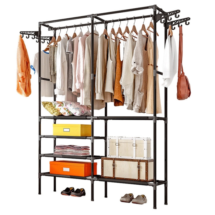 Bedroom Floor Simple Mobile Coat Rack Hanger