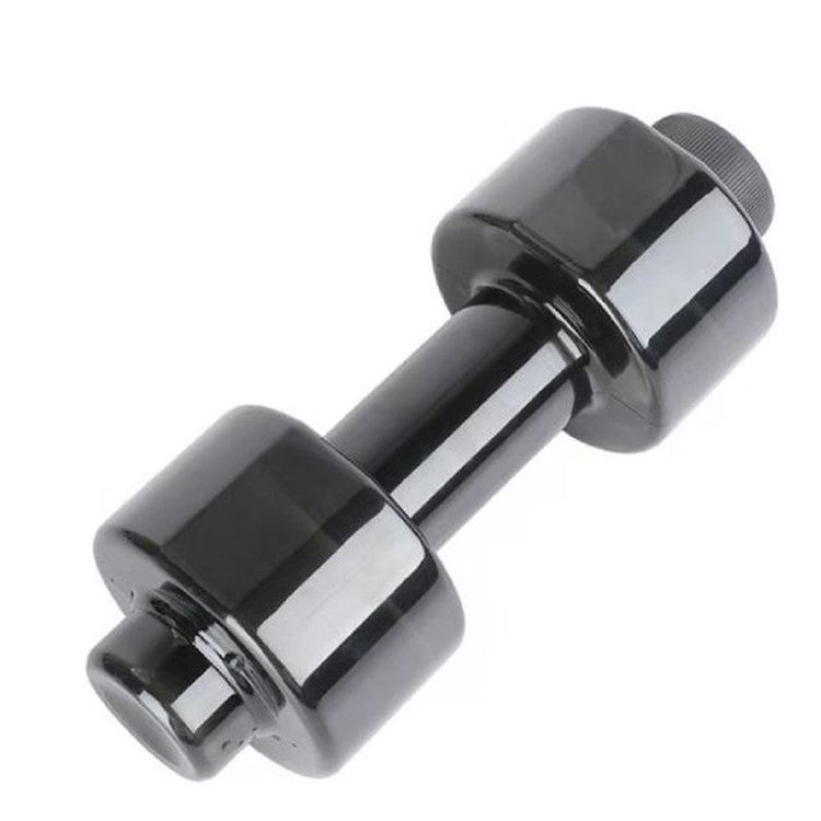 2 PCS 550ML Dumbbell Cup Fitness Sports Bottle Plastic Personality Cup