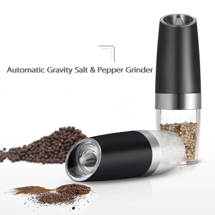 Automatic Electric Pepper Grinder Salt Mill with LED Light