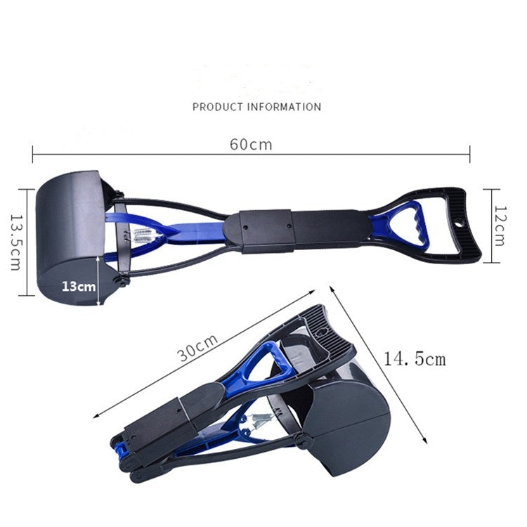 Long Handle Pet Toilet Picker Dog Foldable Toilet