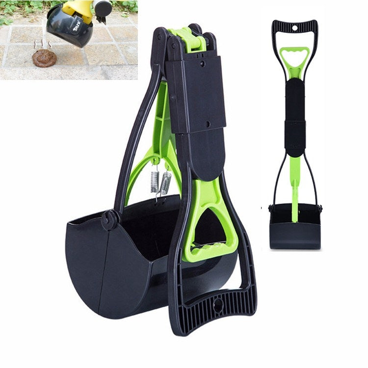 Long Handle Pet Toilet Picker Dog Foldable Toilet